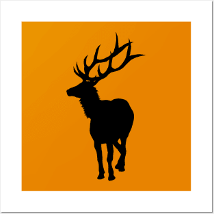 Elk Crossing Posters and Art